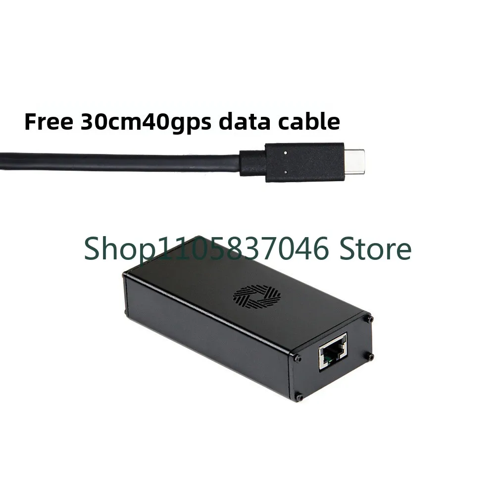 USB4 network card 10G electrical port compatible with Thunderbolt 3/4 single port 10G RJ45 Ethernet card supporting IMAC