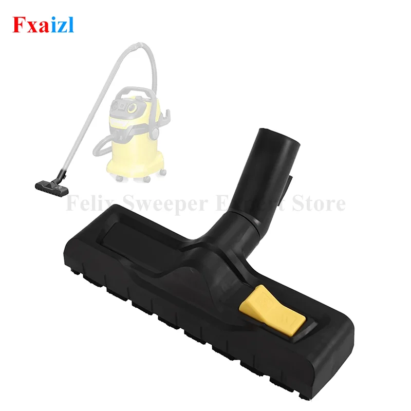 Outil de sol polyvalent pour aspirateur Karcher SE5 SE6 WD2 WD3 WD4 WD5 WD6 WD6P WD7, brosse de sol de 35 mm, accessoires secs et humides