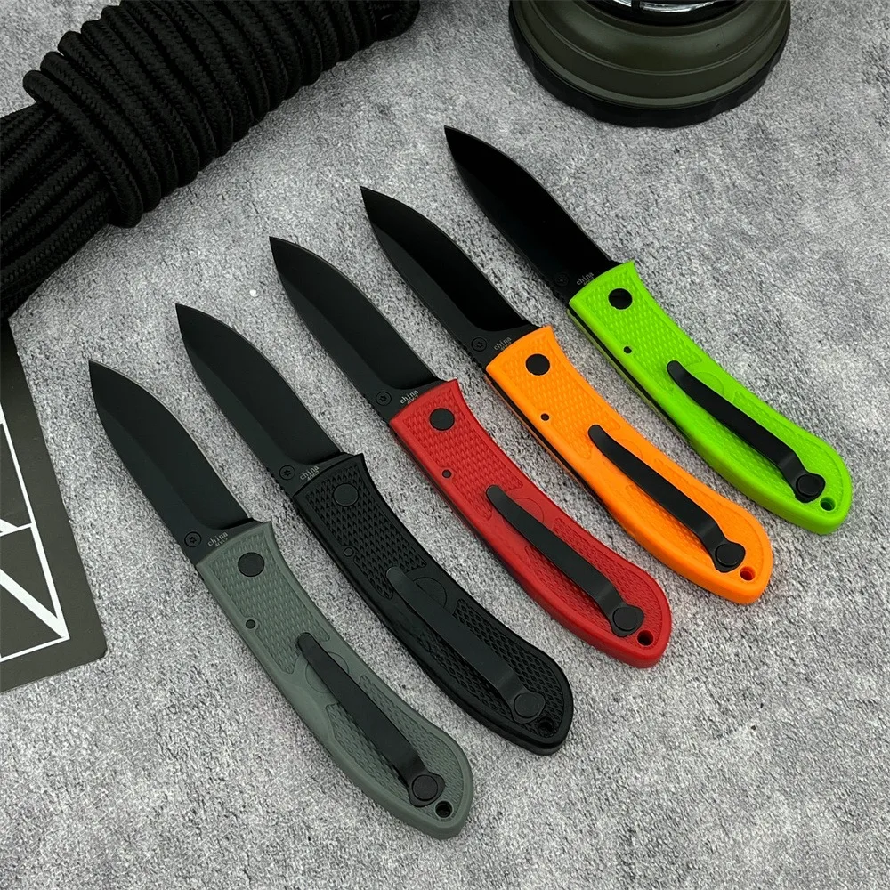 KB 4062 بقاء سكين للفرد 440C شفرة فولاذية مقاومة للصدأ وألياف النايلون مقبض التخييم في الهواء الطلق مغامرة الدفاع عن النفس EDC أداة