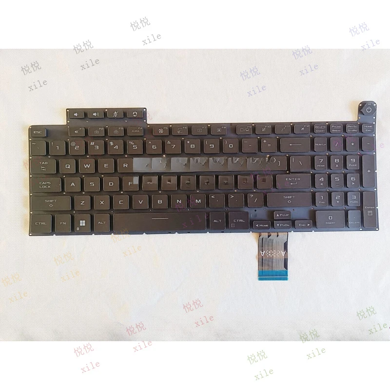 L+   For ASUS TUF Gaming A16 FA617N FA617NS FA617NSR FA617NT Laptop Keyboard Backlit