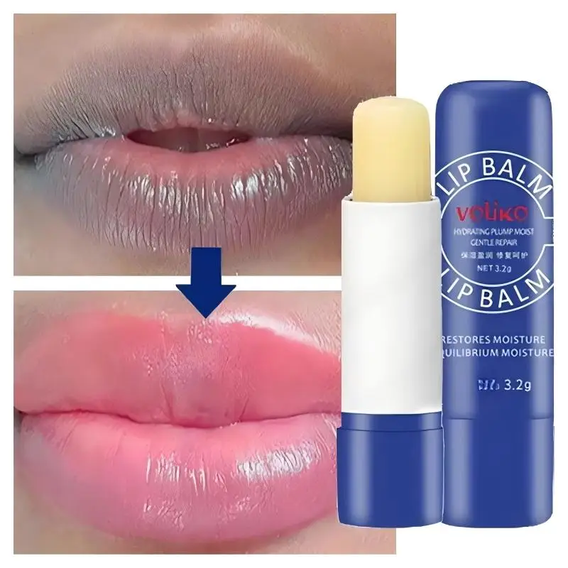 Dunkle Stellen entfernender, aufhellender Lippenbalsam: Peeling für abgestorbene Haut, Anti-Rissbildung, reduziert Lippenlinien, feuchtigkeitsspendend, aufhellend, reparierend, Lippenpflege