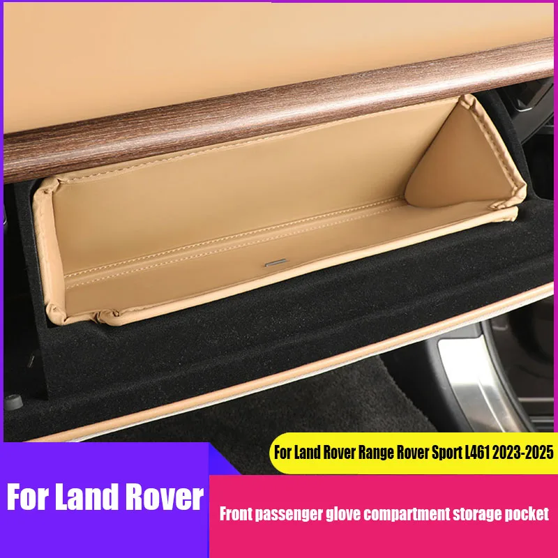 

for Land Rover Range Rover Sport L461 2023 2024 2025 Front passenger glove compartment storage pocket in car storage pocket