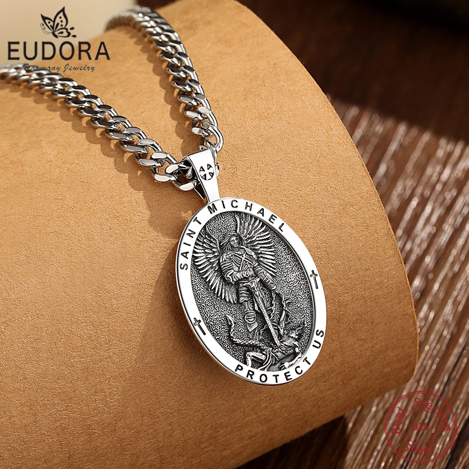 eudora-925-sterling-silver-saint-michael-archangel-medal-necklace-stmichael-protection-pendant-christian-jewelry-gift-for-men