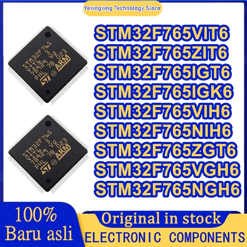 

STM32F765VIT6 STM32F765IGT6 STM32F765IGK6 STM32F765VIH6 STM32F765ZIT6 STM32F765NIH6 STM32F765ZGT6 STM32F765NGH6 STM32F765VGH6 IC