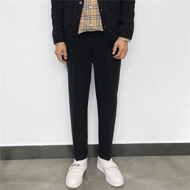 

Мужские брюки Dolca Homme Original: осенне-зимние, прямые, с подкладкой из чистого флиса, микроэластичные, с манжетами, не мнущиеся, повседневные, длинные
