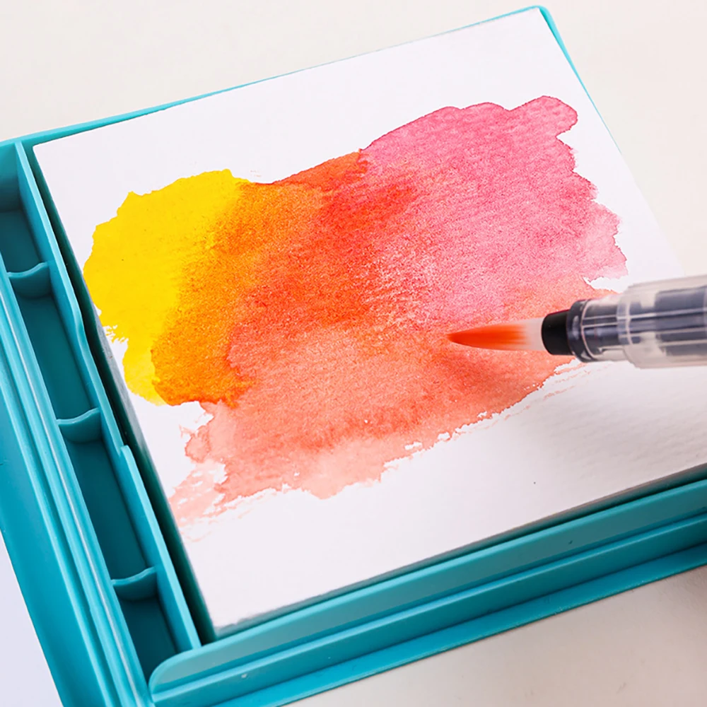 Piccolo libro a colori Quaderno per acquerello 230 g di spessore Mini manuale portatile Quaderno per schizzi Quaderno da disegno speciale per arte