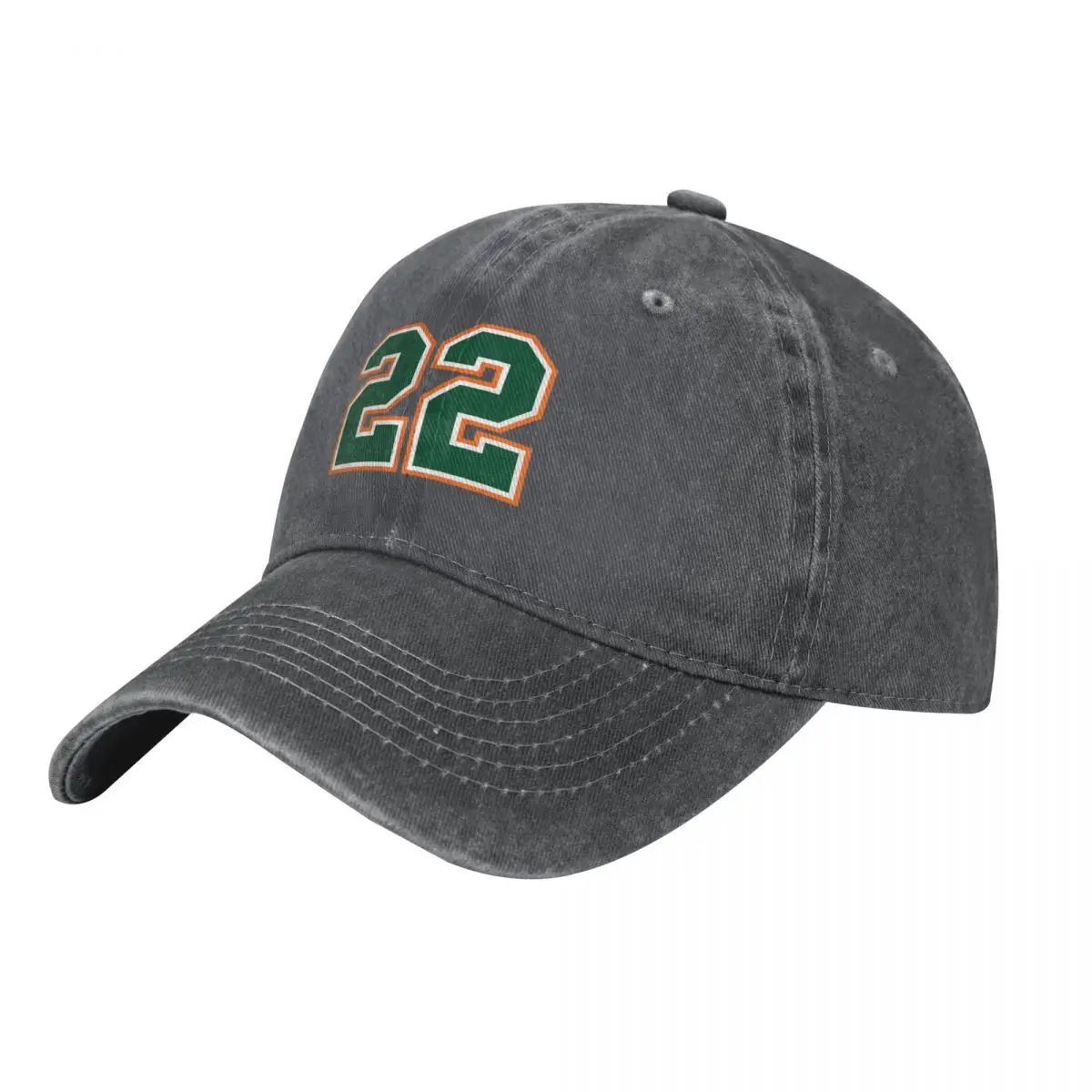 22 Jersey Number Number twenty-two Straight From Miami Baseball Cap Luxury Brand Caps For Men Women's