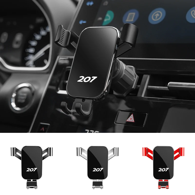 

Gravity Car Phone Holder Auto Air Vent Clip Mount Cell Phone Stand For Peugeot 207 407 508 2008 5008 307 308 3008 206 208 107 10