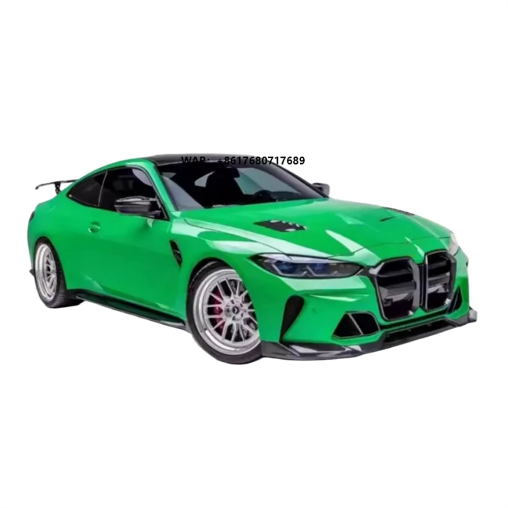 Used for  M3 M4 Carbon Fiber Body Kit G80 G82 M3 M4 Updated V-style Carbon Fiber Front Bumper Body Kit