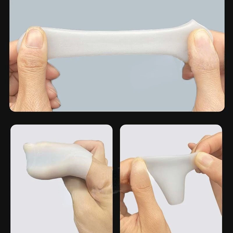 Men Silicone Underwear with Glans Cover Penis Wrapping Lower Sensitivity Delayed Ejection Elastic Shell Tube Bag Prolong Time