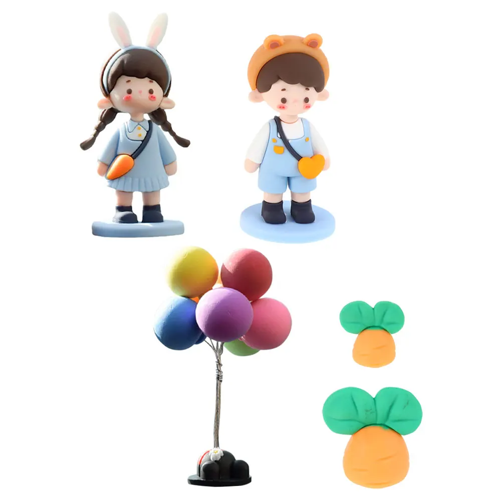 

1Set Cute Car Dashboard Ornament Creative Interior Decoration Center Console Accessories Aesthetic Vehicle Decoration Car