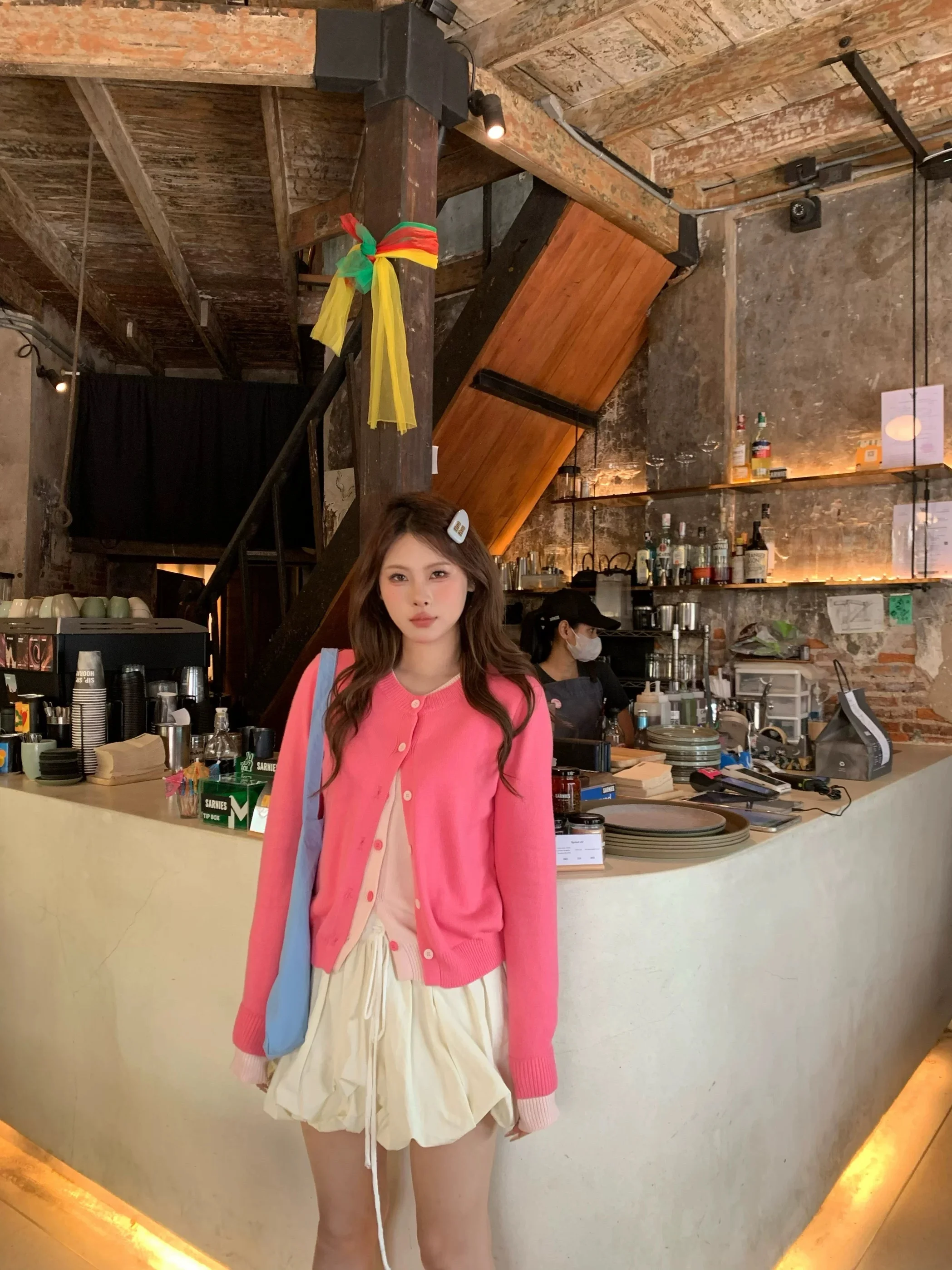 

Пышная юбка трапециевидной формы Cloud Bud, свободная, с высокой талией, однотонная, для поездок на работу, весна 2024, женская юбка премиум-класса Faion