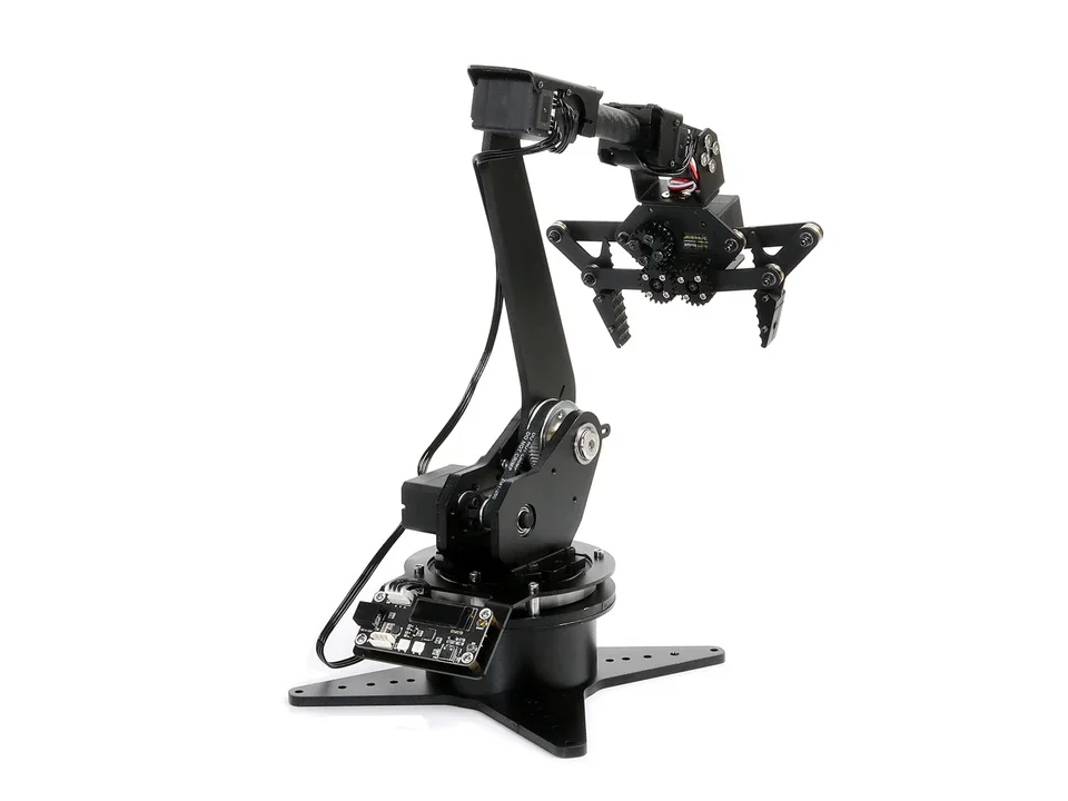 Waveshare RoArm-M1 High-torque Serial Bus Servo Desktop Robot Arm Joint Kit Based On ESP32 5-DOF Supports Wireless Control DIY