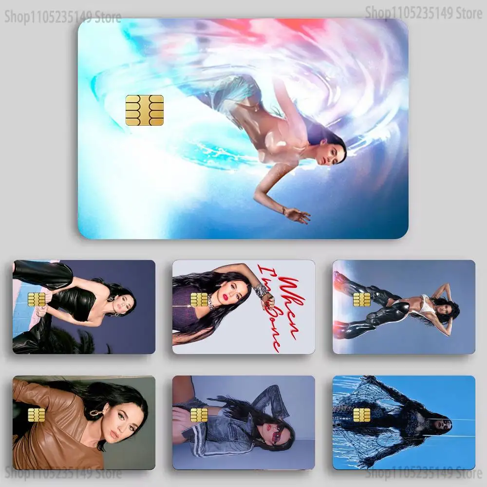 

Singer K-Katy Perry Credit Card HD Stickers Game Card Decal Card Matte Film Skin Small Chip Waterproof Sticker