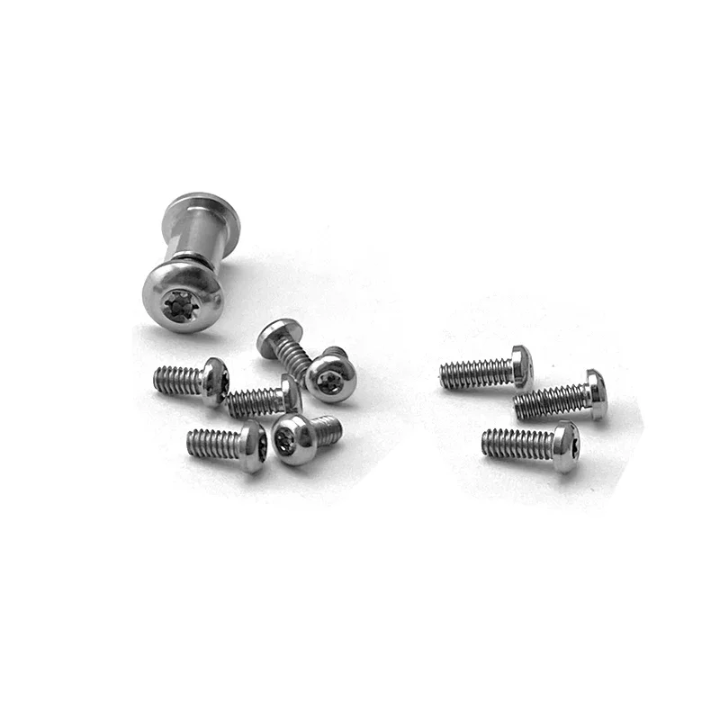Imagem -03 - Conjunto Completo de Parafusos de Titânio Kit Punho de Faca Facas Acessórios Peças Genuine Benchmade Mini Adamas 273gy Faça Você Mesmo Cores