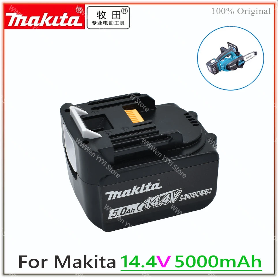 

5000mAh 14.4V Makita BL1450 BL1415 BL1440 196875-4 194558-0 195444-8 5.0Ah 14.4V Makita rechargeable battery for LED indicator