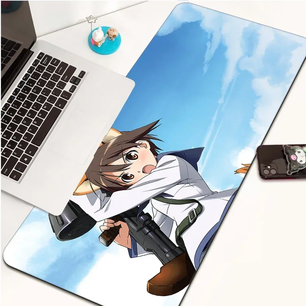 2024 NEW Strike Witches Mouse Pad Gaming Accessories Keyboard Mat Non-slip Deskmat High Definition Printing Mousepad