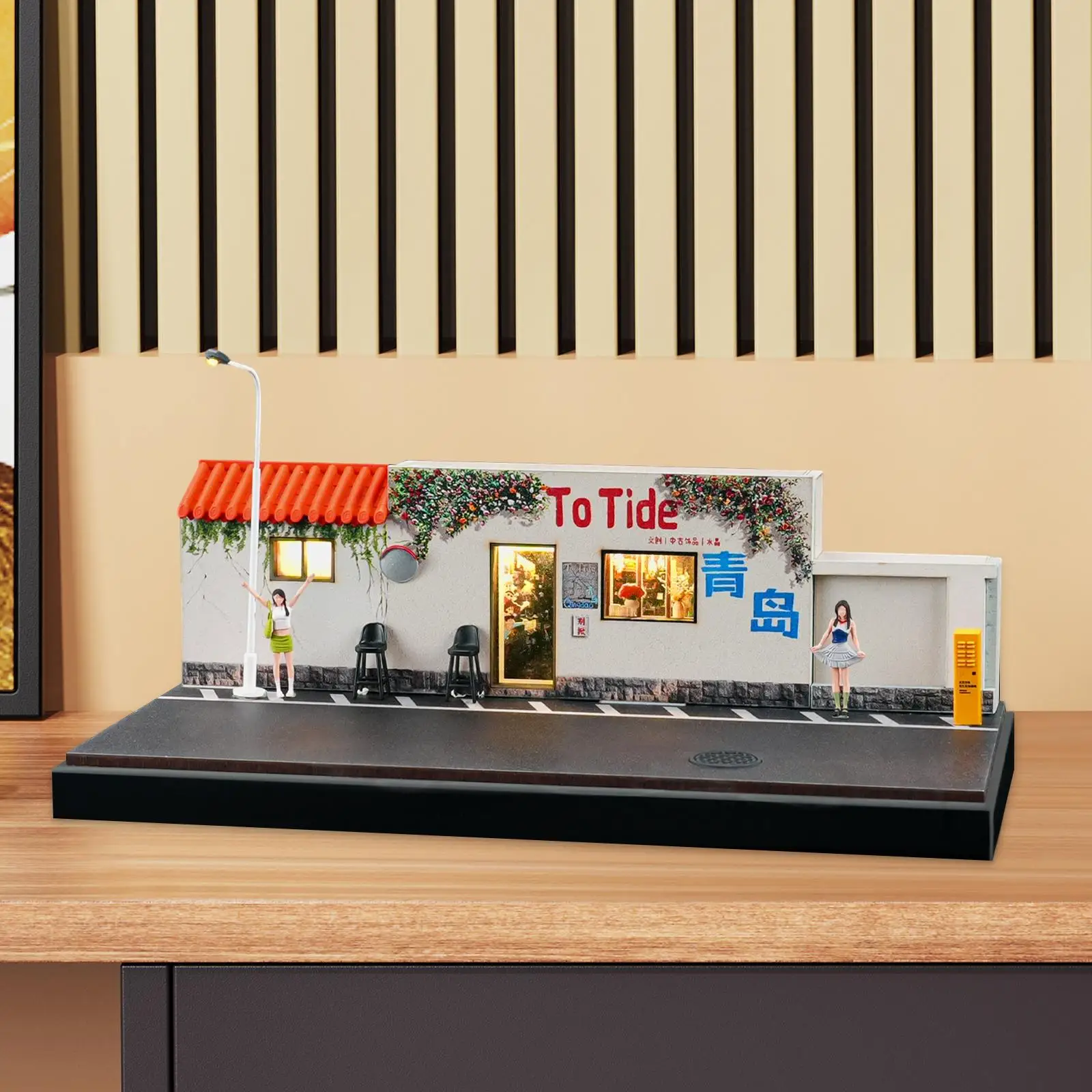 

1/64 модель автомобиля витрина витрина уличная сцена диорама орнамент декор