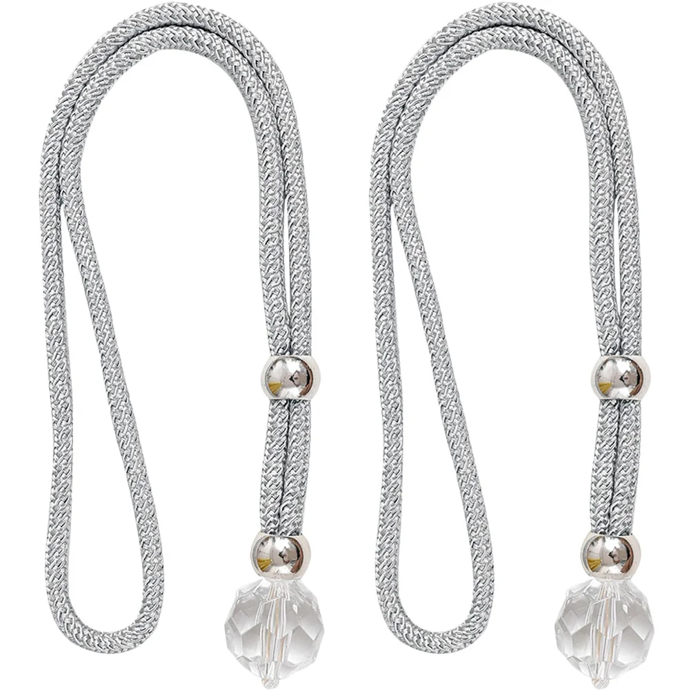 

2Pcs Elegant Curtain Tieback Adjustable Decorative Home Accessory Material Suitable for Various Occasions