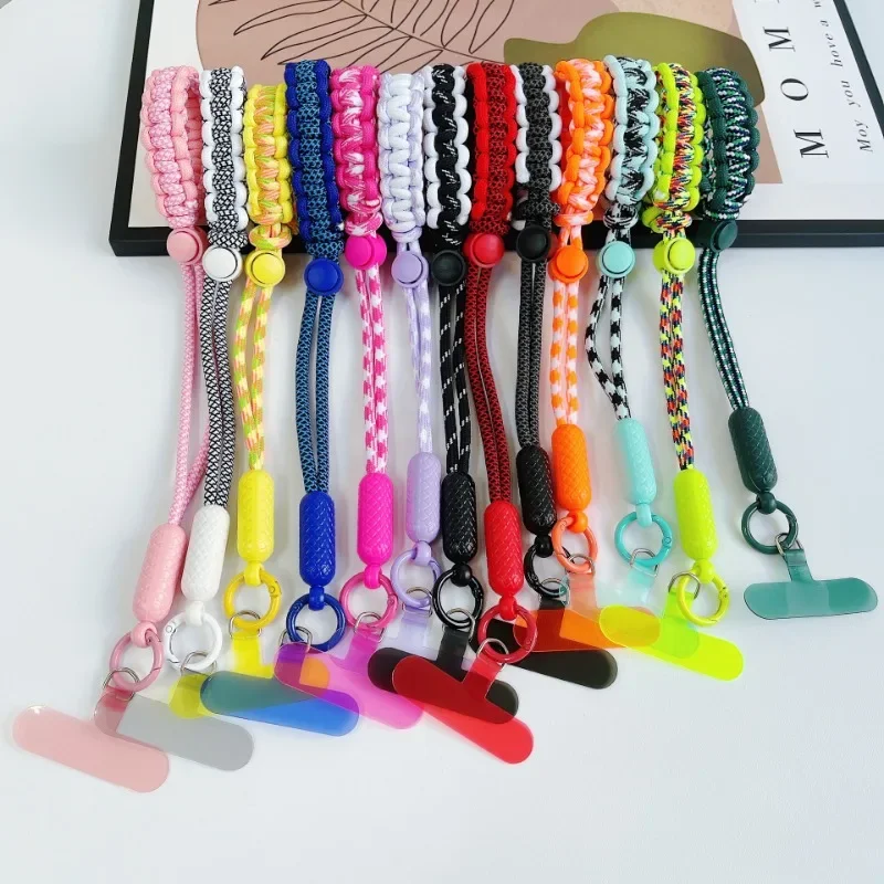 

Веревка для карточек, ремни контрастного цвета для мобильных телефонов, очаровательные регулируемые аксессуары для мобильных телефонов, индивидуальный ремешок для ключей