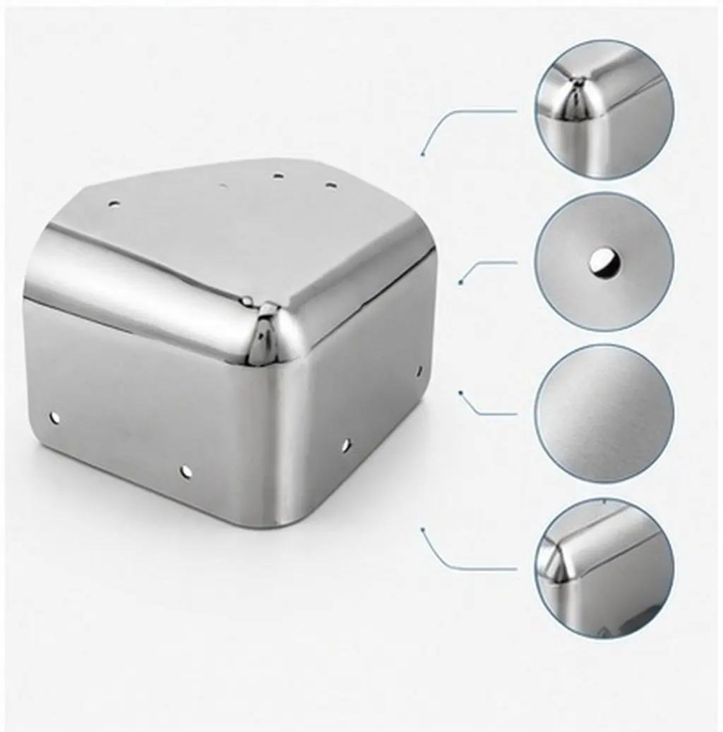 Cold Storage Truck Edge Shield Heavy Duty Stainless Steel Cargo Corner Protector Flatbed Trailer Edge Guard Impact Resistant