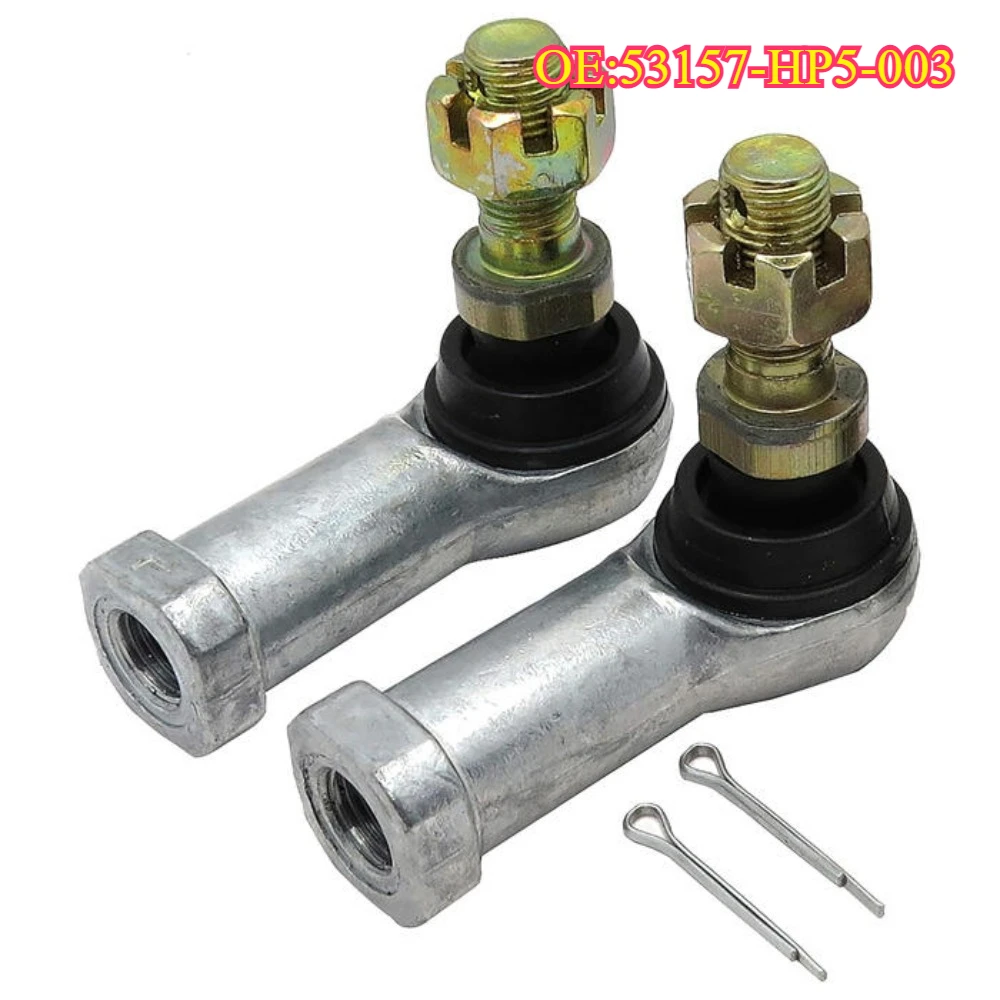 High quality New For 2Pcs 53157-HP5-003 Tie Rod End Kit for Honda TRX250TE Fourtrax Recon Es 2002-2017