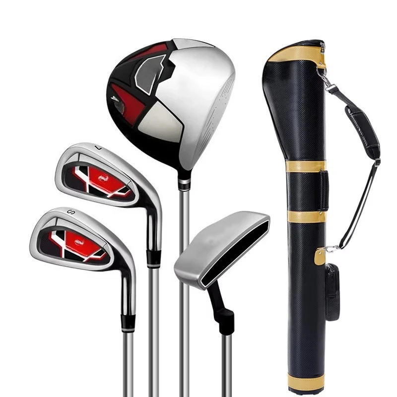 Original Manufacturer's Factory of Beginner and Intermediate Practice Carbon Fiber for Men Complete Golf Clubs Set