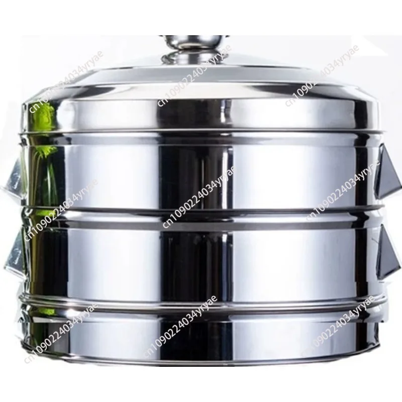 Thick Commercial Use Stainless Steel steamer Extra Large big Food bun buns Bread drawer fish rice dumpling cooker tray steamed