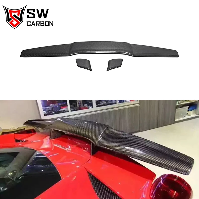 

Carbon Fiber Rear Spoiler for Ferrari 458 Speciale Rear Wing Upper Splitter Aerodynamic Kit