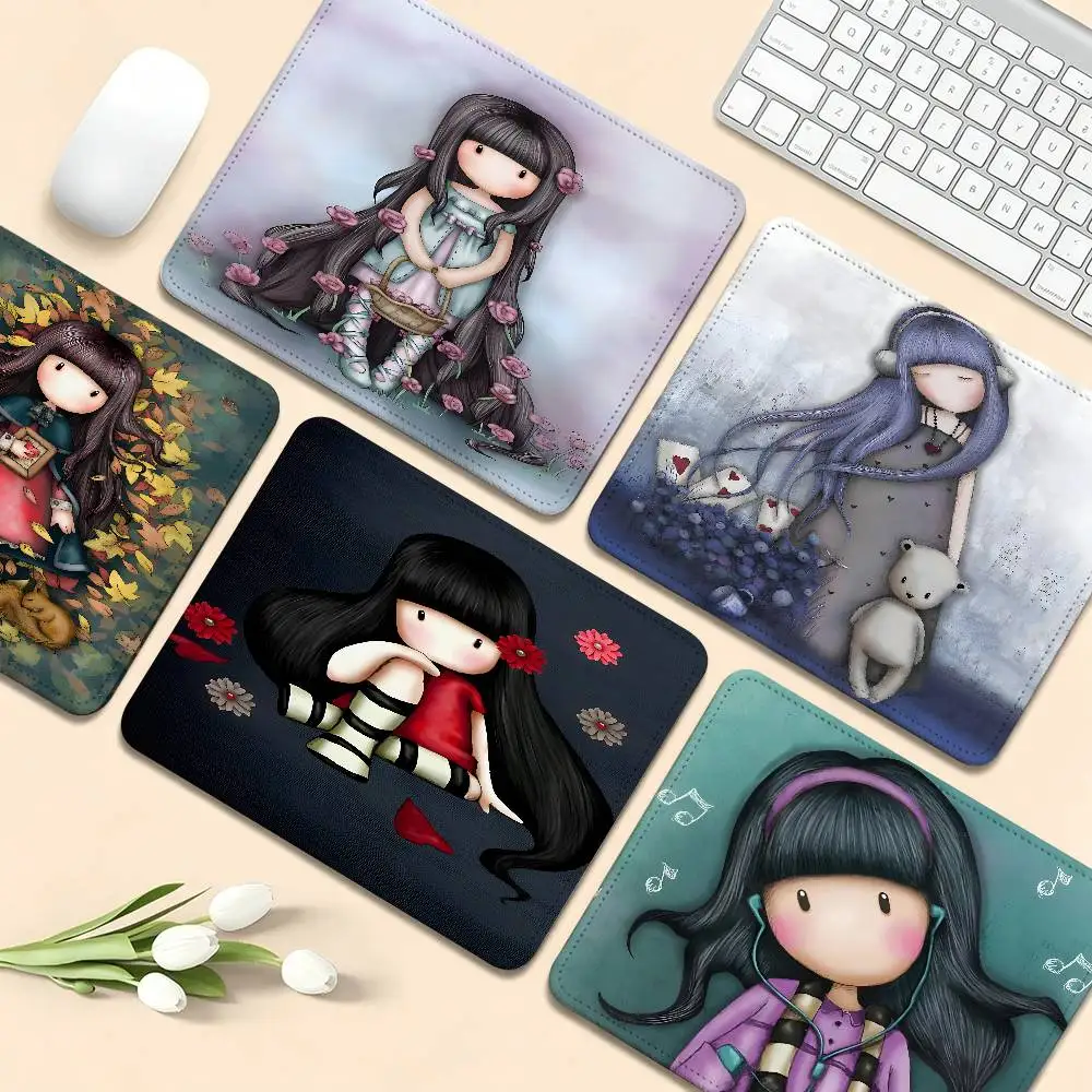 Cute Girls SSantoro Gorjuss Animation Thickened Mouse Pad Gaming Keyboard Table Mat Office Supplies Room Decor for PC Desk Pad
