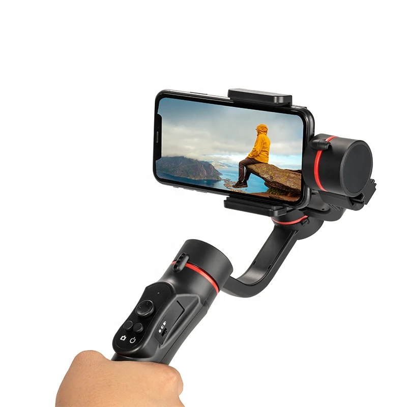 

3-Axis Gimbal Stabilizer For Mirrorless And DSLR Cameras Tripod Smartphone Vlog Youtuber Live Video