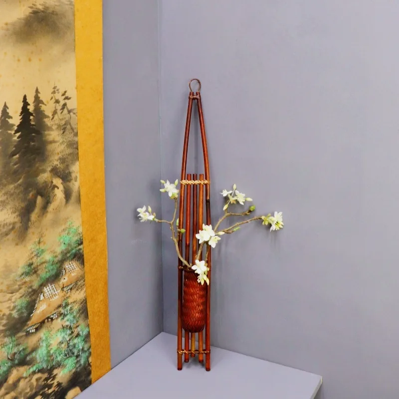 vase-mural-en-bambou-vieilli-fait-main-recipient-floral-pour-salle-de-the-zen-ornement-mural-artisanal-rustique-en-bambou
