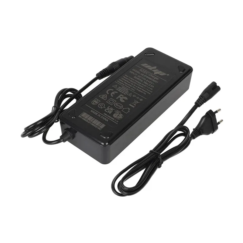 Ulip 53.6 فولت/54.6 فولت 2A شاحن O موصل مع الاتحاد الأوروبي/الولايات المتحدة/المملكة المتحدة التوصيل ل Mi 4 برو بلس/ماكس G3 F3 GT3 ZT3 سكوتر إمدادات محول الطاقة