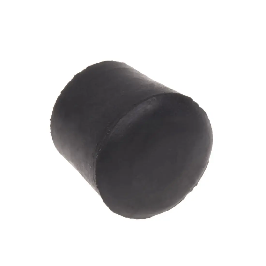 40 Pcs Black Rubber Chair Table Feet Pipe Tube Tubing End Caps 14mm