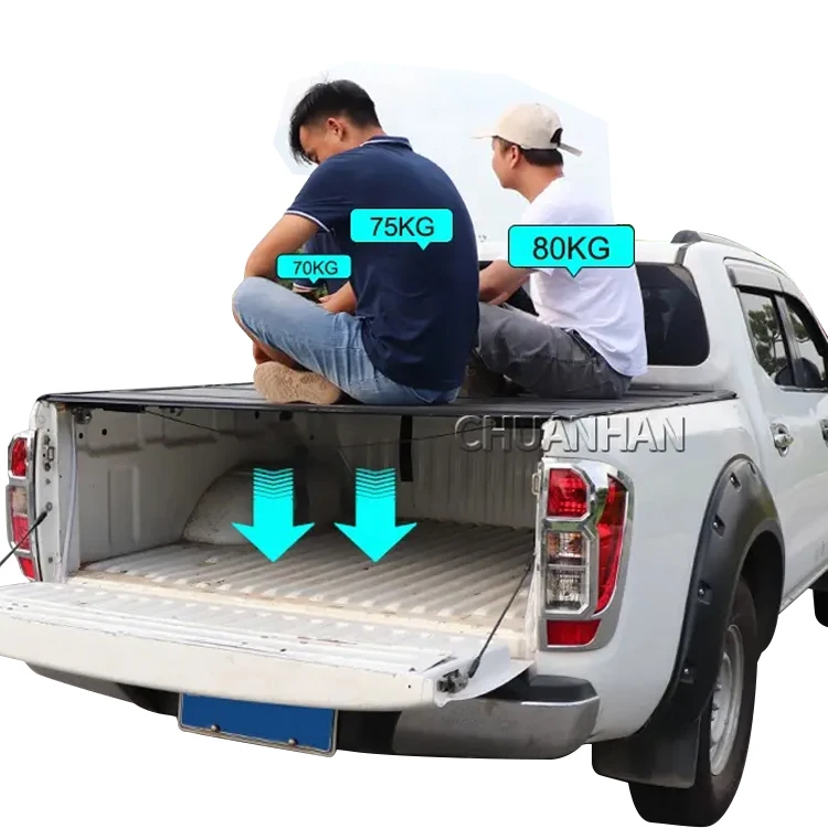 

Dmax Hard Aluminum Tonneau Cover Pickup Truck Cover Navara for DMAX 2013+ Bt50 2023 Truck Bed Cover sierra