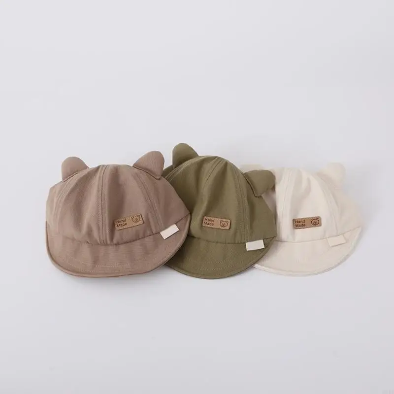 

N84E Шляпа от солнца с большими полями для младенцев, весна-лето, дышащая шляпа от солнца для девочек и мальчиков