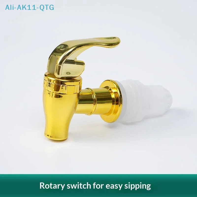 NEW Plated Press Anti Clog Leak Proof Faucet For Dispenser Juice Bucket Home Use