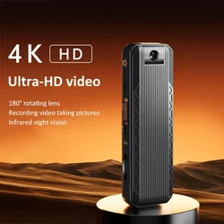 Mini câmera 1080p hd 4k visão noturna portátil k3 filmadora monitoramento remoto corpo cam vigilância de segurança gravador de áudio vídeo