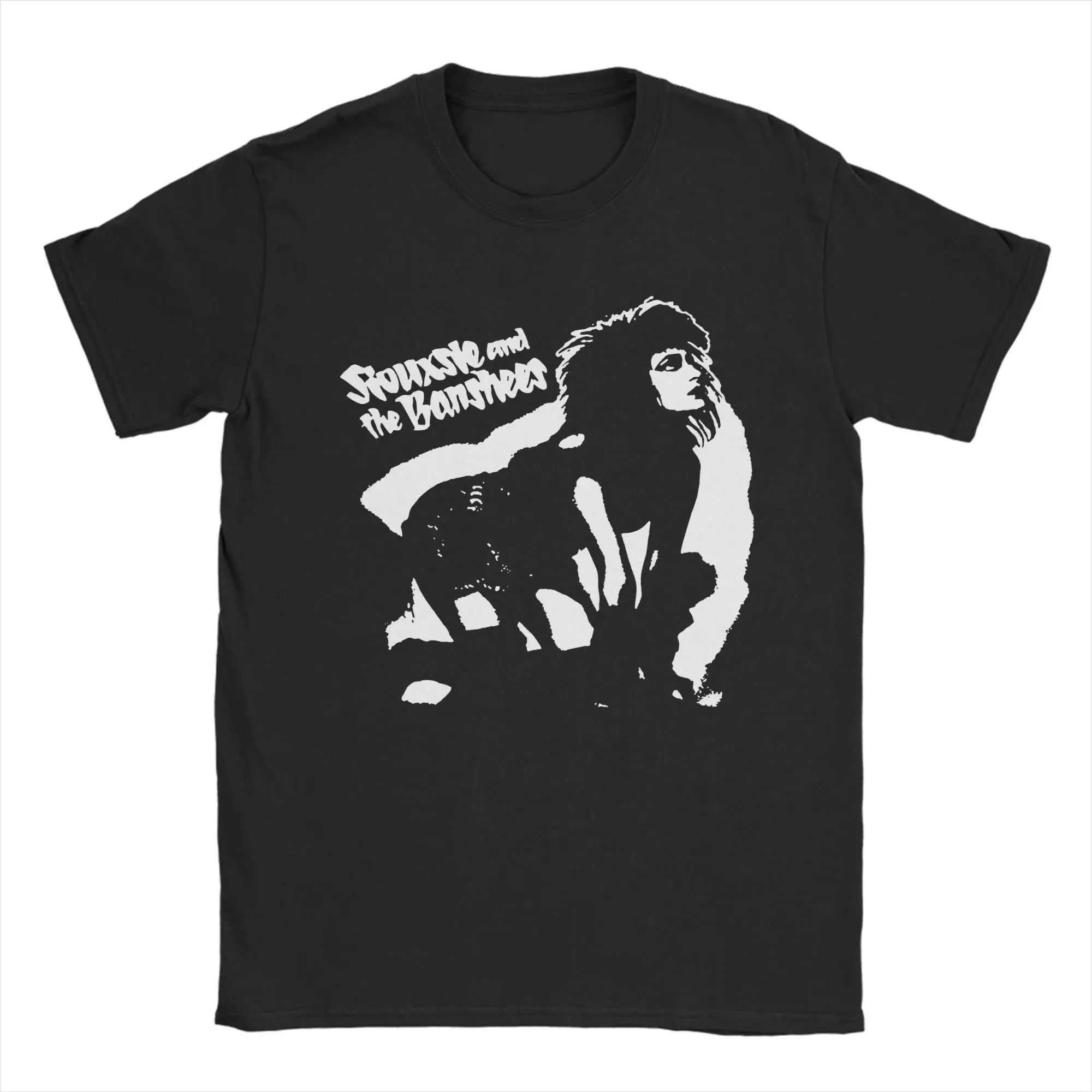 

Siouxsie Sioux and the Banshees Outfit Unisex T Shirts Pure Cotton Tee Graphic Print Vintage British Rock Band T-shirt Clothing
