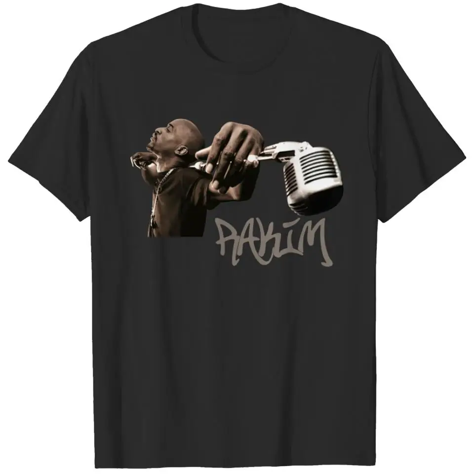 Rakim Rapper Microphone Fiend Hip Hop Rap Tribute T Shirt