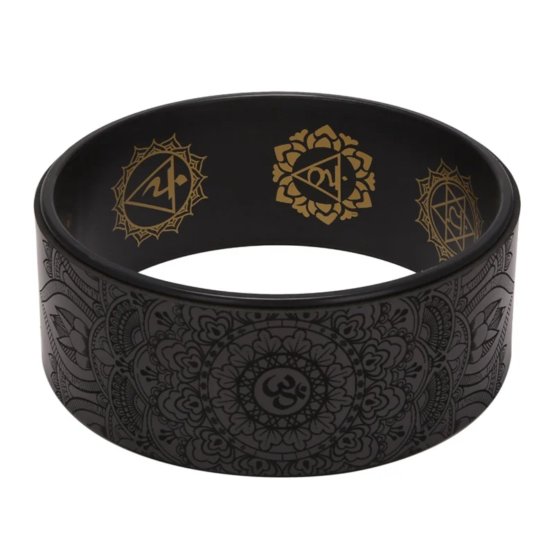 

2 шт. колесо для йоги, заднее колесо, ролик для йоги, пробка, колесо для йоги из искусственной кожи для растягивания, гибкости, сгибания спины, углубление опоры для йоги