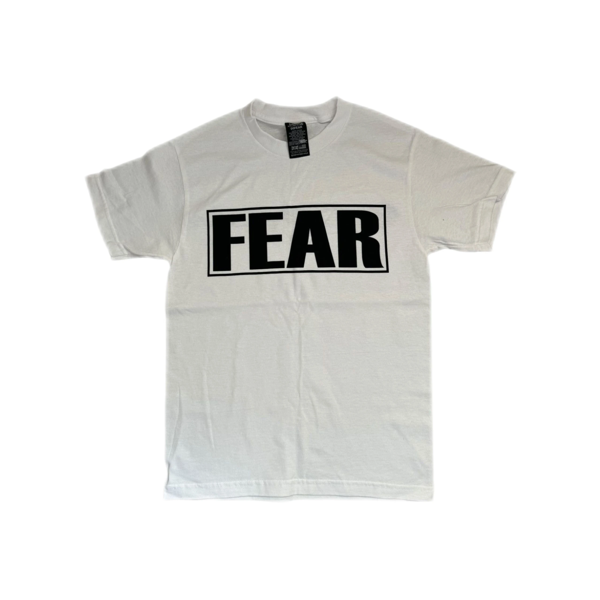 Limited Edition YVL Style Fear Short Sleeve T-Shirt Cotton Casual Tee for All Seasons Summer Loose Fit round Neck T-Shirt