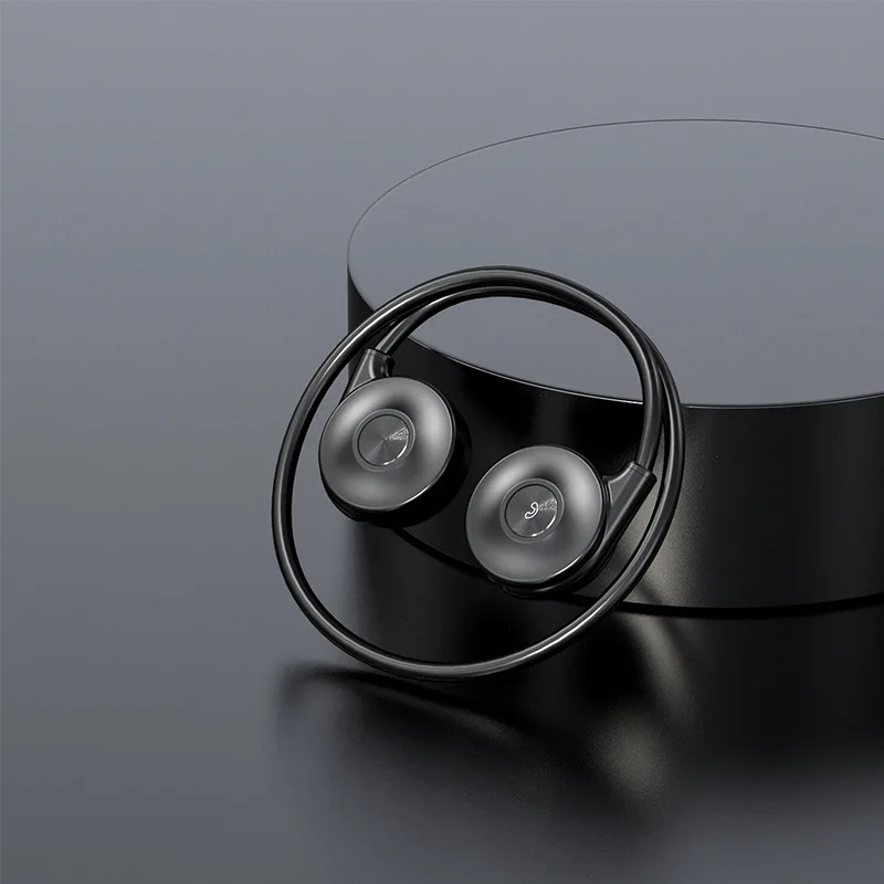 M1S سماعات بلوتوث صغيرة توصيل العظام مقاومة للماء بكلتا الأذنين سماعات معلقة نوع سماعات رياضية على طراز الأعمال مع ميكروفون