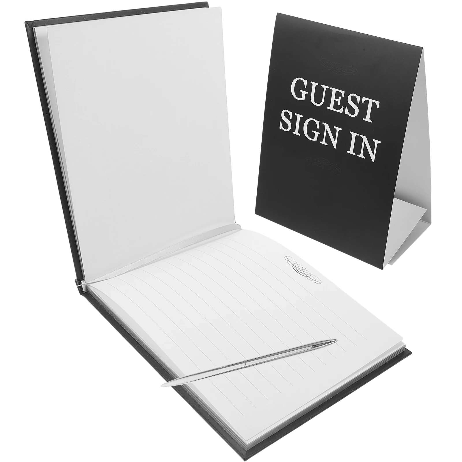

Photo Album Guestbook Set Notepads Welcome Plastic Wedding Ideas Decorations