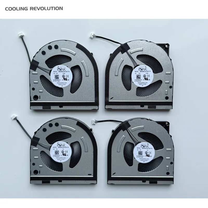 New Original Laptop CPU GPU Cooling Fan For Lenovo Gaming LOQ 15AHP9 15ARP9 15IAX9 15IRX9 B8509BSHS/NF2301TN B8509ASHS/NF2301TN
