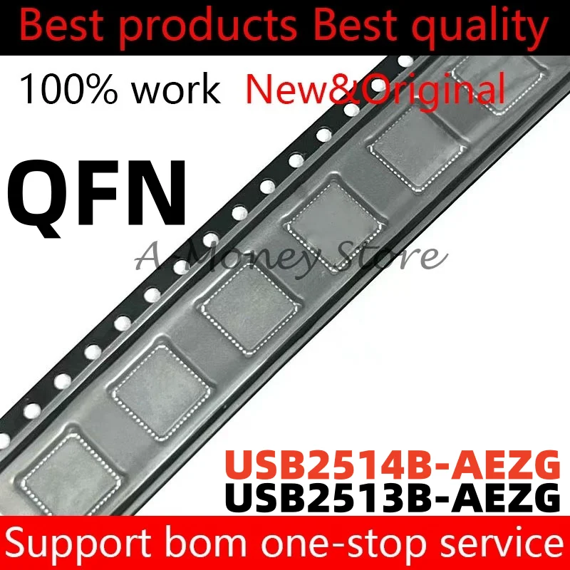 

(10pcs)USB2514B USB2513B USB2513B-AEZG USB2514B-AEZG QFN-36