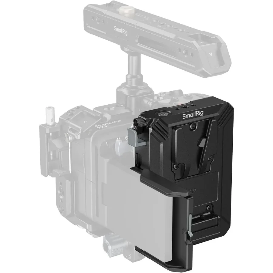 

Аккумуляторная пластина SMALLRIG с V-образным креплением и защитой ЖК-экрана D-Tap и питанием USB-C Компактная видеоустановка для камеры беззеркального/DSLR fo