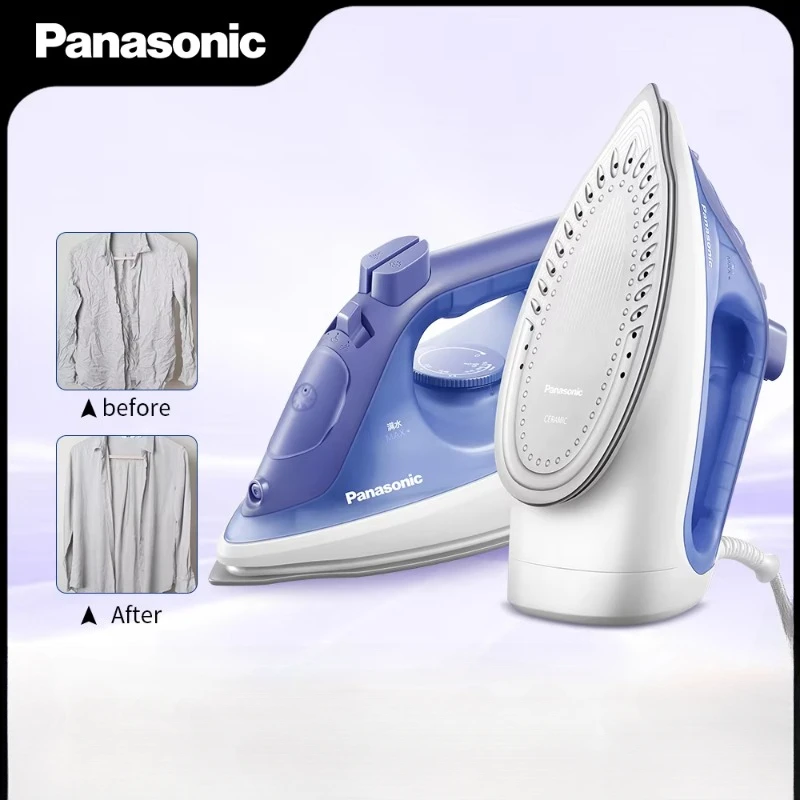 Panasonic 2000W Steam Iron Compact Vapor Generator Home Steam Iron for Clothes Sewing Quilting and Crafting Iron