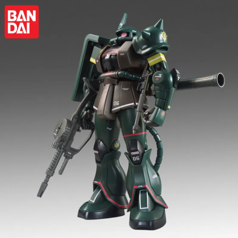 

В наличии: Оригинальная модель BANDAI GUNDAM HGUC 1/144 Zaku II, фигурка, новая, в коробке, аниме-персонажи, игрушки, модель.
