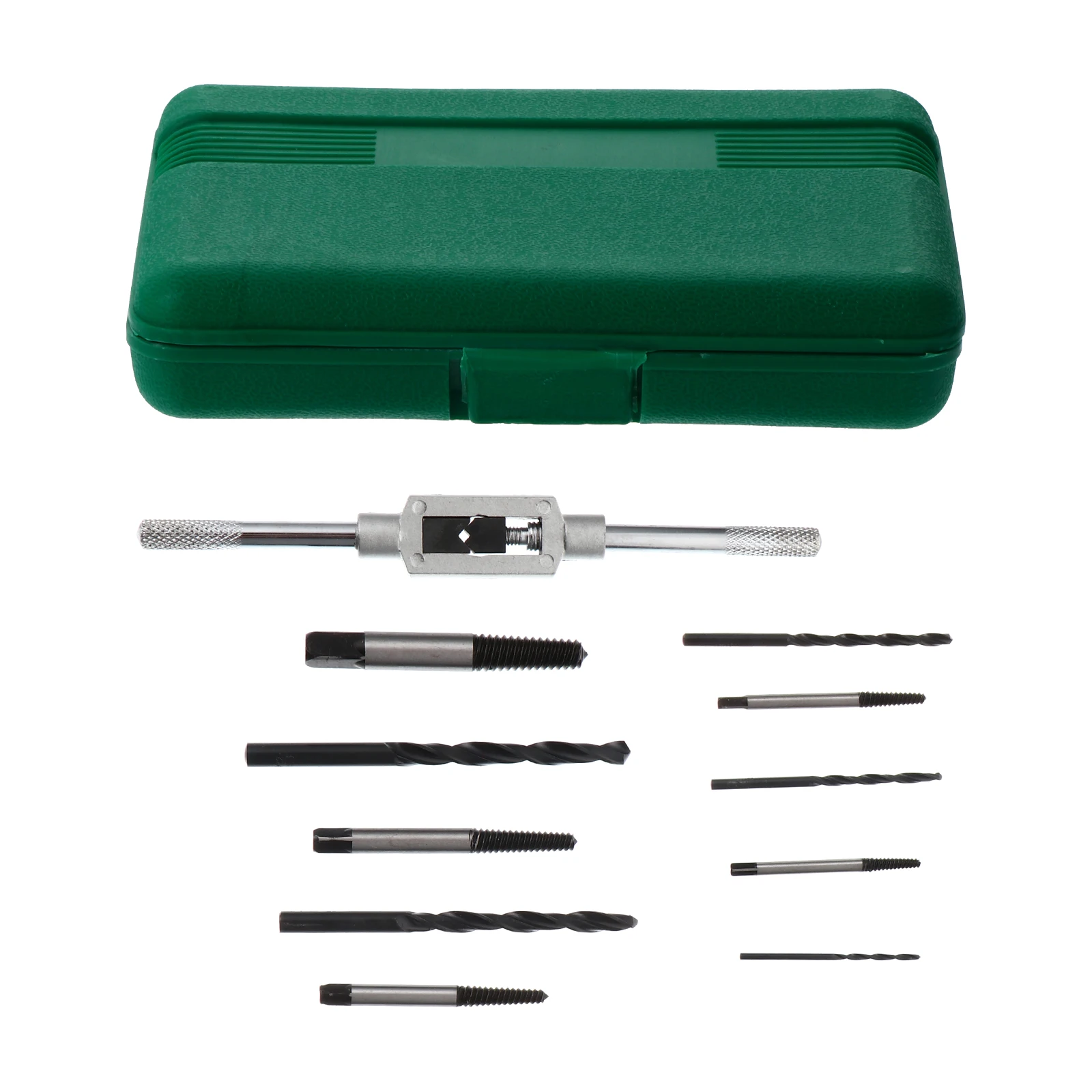 

11pcs High Speed Steel Broken Wire Extractor Drill Bit Kit Durable Stud Remover Tool Screw Extractor Set